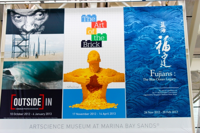 Art of The Brick at the Art and Science Museum Marina Bay Sands
